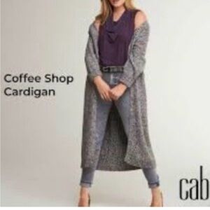 cabi Creek Coffee Shop Cardigan in Gray
